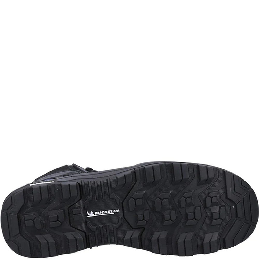 Black - Back - Amblers Mens AS980C Crusader Grain Leather Safety Boots