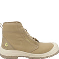 Beige - Side - Safety Jogger Mens ECODESERT S1P Mid Cut Safety Boots