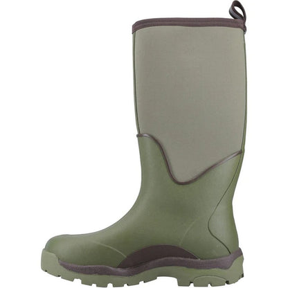 Olive - Pack Shot - Muck Boots Mens Calder Wellington Boots