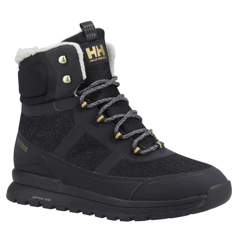 Black - Front - Helly Hansen Womens-Ladies Whitley Snow Boots