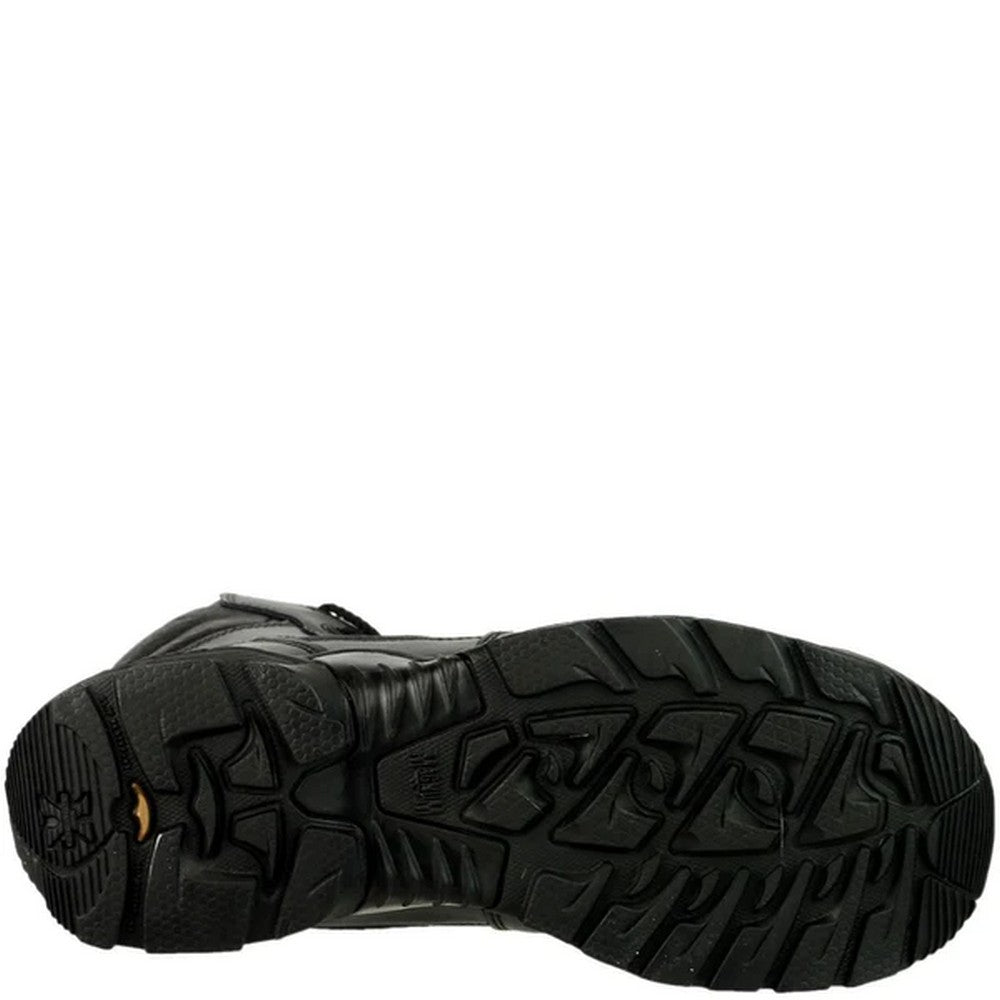 Black - Side - Magnum Unisex Adult Stealth Force 6.0 Uniform Leather Safety Boots