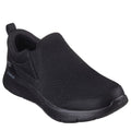 Black - Front - Skechers Mens Go Walk Flex Impeccable II Casual Shoes
