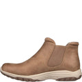 Mushroom - Pack Shot - Skechers Womens-Ladies Reggae Fest 2.0 - New Yorker Chelsea Boots