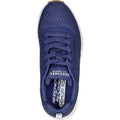 Navy - Side - Skechers Boys Uno Powex Trainers