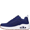 Navy - Pack Shot - Skechers Boys Uno Powex Trainers