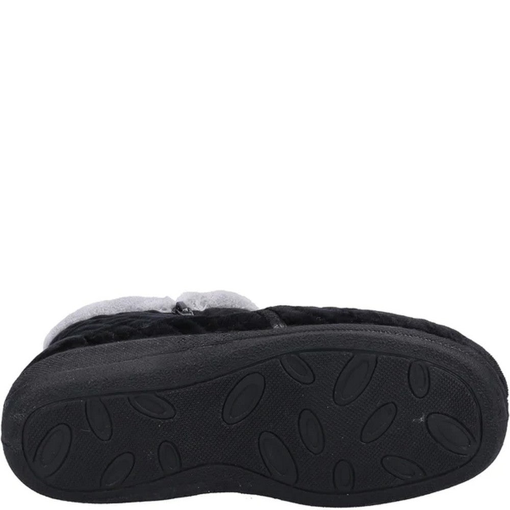 Black - Back - Fleet & Foster Womens-Ladies Perendale Boots