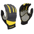 Yellow-Grey-Black - Front - Stanley Mens SY660 Safety Gloves