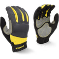 Yellow-Grey-Black - Front - Stanley Mens SY660 Safety Gloves