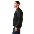 Black - Side - Dickies Workwear Mens Diamond Nylon Quilted Jacket