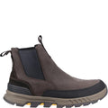 Brown - Side - Amblers Mens AS263 Dealer Grit Crazy Horse Leather Safety Boots