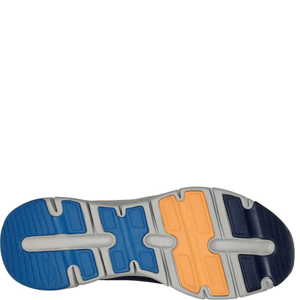 Navy - Back - Skechers Mens Arch Fit Trainers