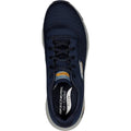 Navy - Side - Skechers Mens Arch Fit Trainers
