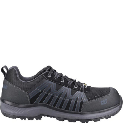 Black - Side - Caterpillar Mens Charge S3 Safety Trainers