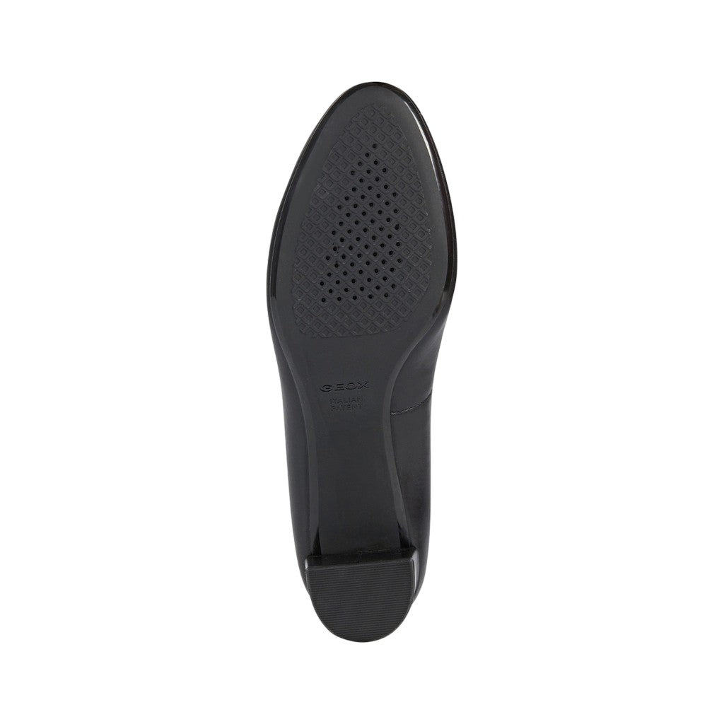 Black - Lifestyle - Geox Womens-Ladies Pheby 50 Leather Court Shoes