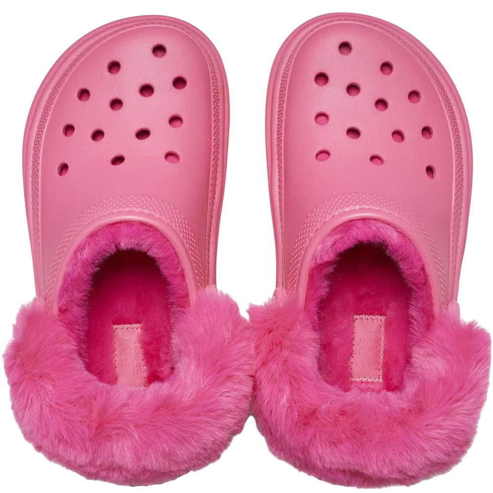 Hyper Pink - Lifestyle - Crocs Womens-Ladies Stomp Lined Clogs
