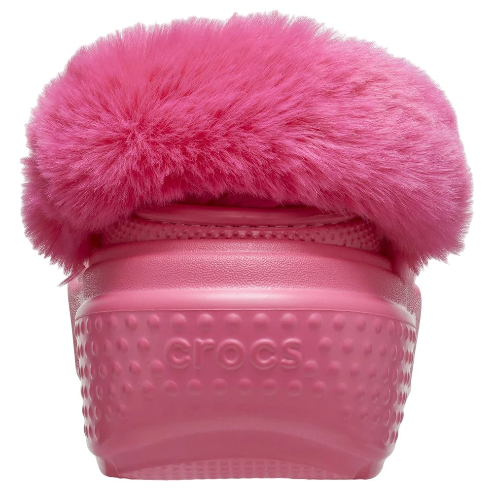 Hyper Pink - Back - Crocs Womens-Ladies Stomp Lined Clogs