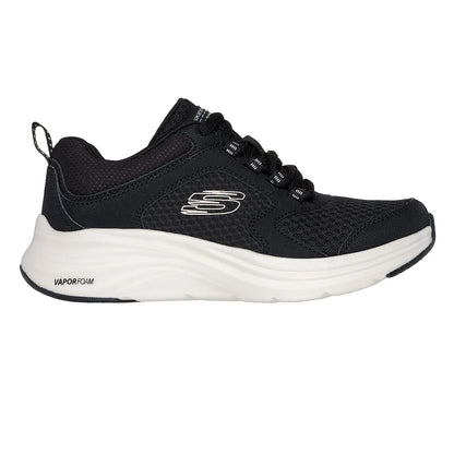 Black-Pink - Side - Skechers Womens-Ladies Vapor Foam Trainers