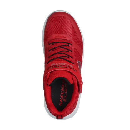 Red-Black - Lifestyle - Skechers Boys S-Lights Meteor-Lights Trainers