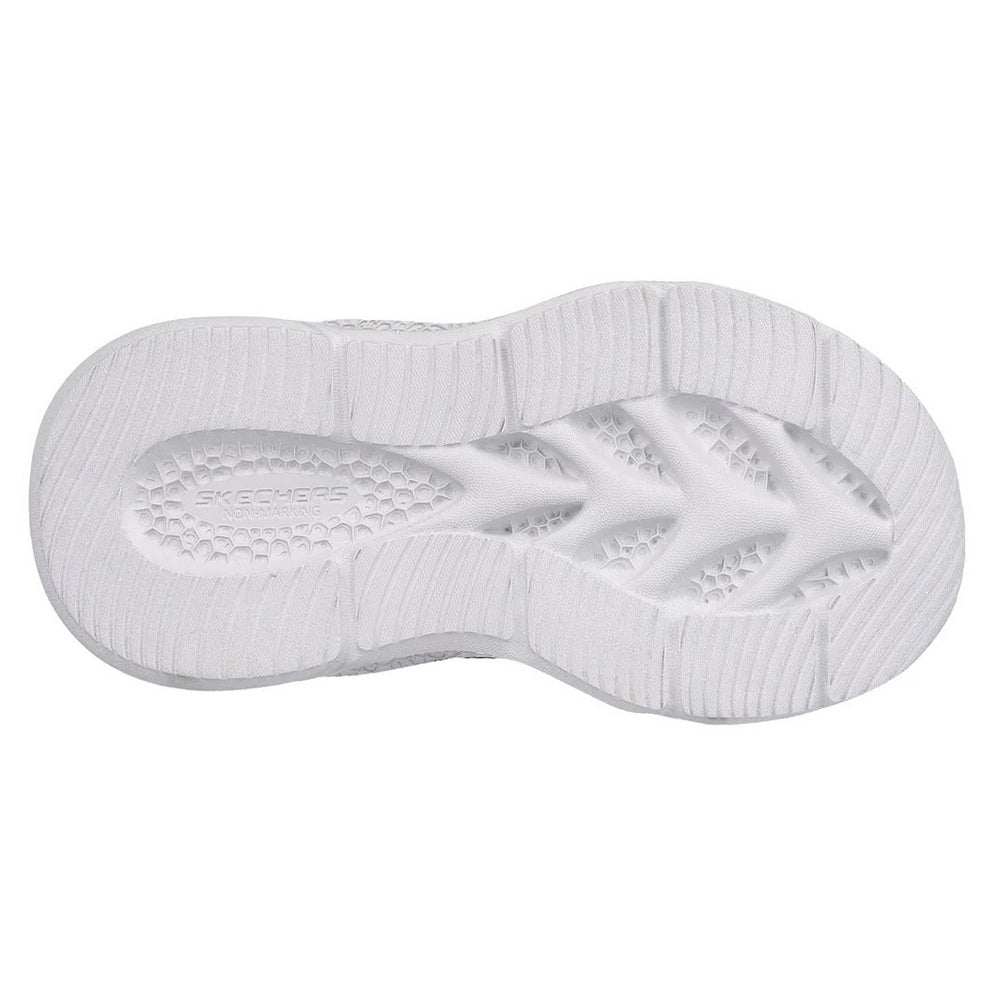 Black-Grey - Side - Skechers Boys S-Lights Meteor-Lights Trainers