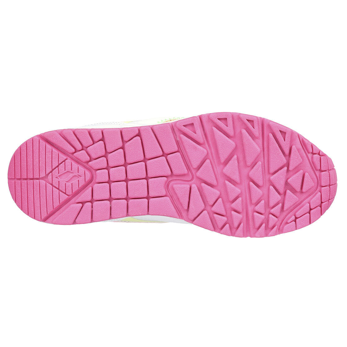 White-Multicoloured - Lifestyle - Skechers Girls Uno Gen1 - Color Surge Trainers