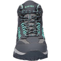 Charcoal-Graphite-Cool Grey - Close up - Hi-Tec Womens-Ladies Jaguar Mid Cut Walking Boots