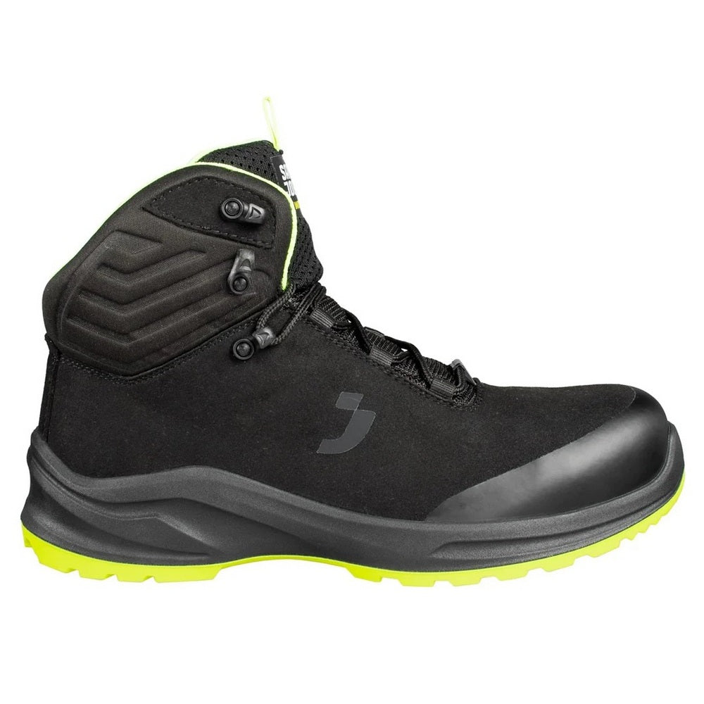 Black - Front - Safety Jogger Mens Modulo S3S Mid Safety Boots