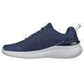 Navy - Side - Skechers Mens Bounder 2.0  Anako Trainers