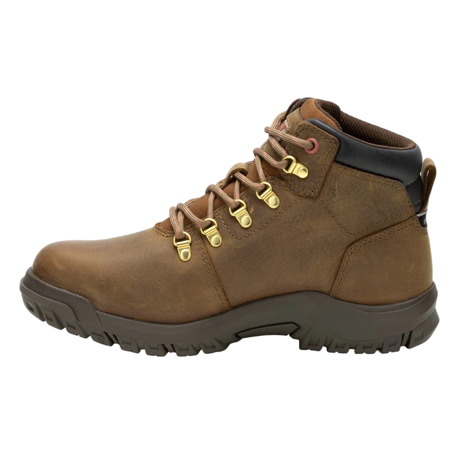 Pyramid - Side - Caterpillar Womens-Ladies Mae Grain Leather Safety Boots