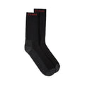 Black-Red - Front - Dickies Workwear Unisex Adult Industrial Work Boot Socks
