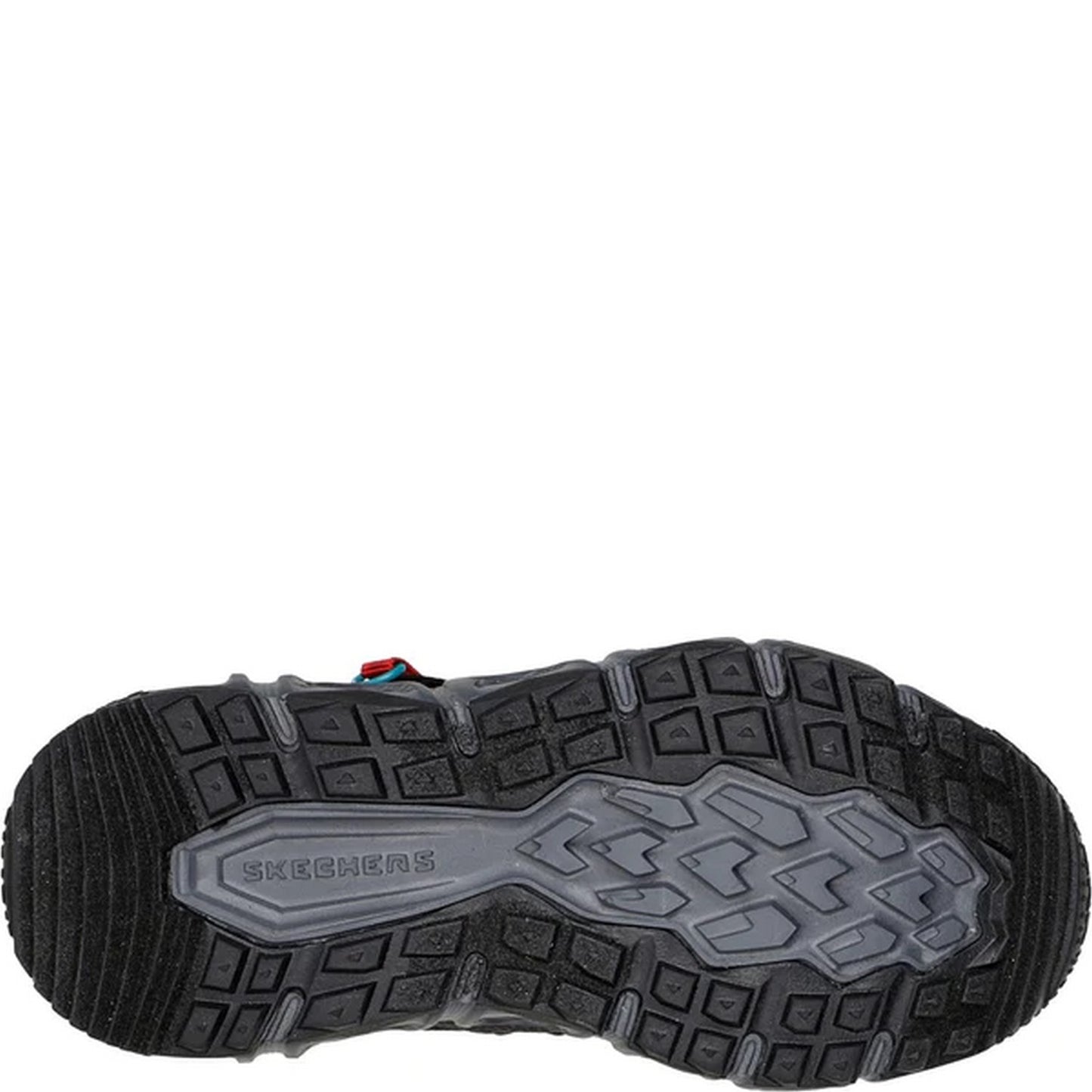 Black-Red - Pack Shot - Skechers Boys Velocitrek - Pro Scout Trainers