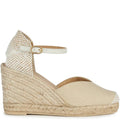Light Sand - Side - Geox Womens-Ladies Gelsa Sandals