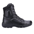 Black - Side - Magnum Unisex Adult Viper Pro 8.0 Plus Leather Waterproof Uniform Boots