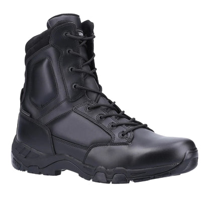 Black - Front - Magnum Unisex Adult Viper Pro 8.0 Plus Leather Waterproof Uniform Boots