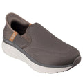Brown - Front - Skechers Mens D´Lux Walker-Orford Shoes