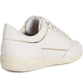 White - Back - Geox Womens-Ladies D Myria Leather Trainers