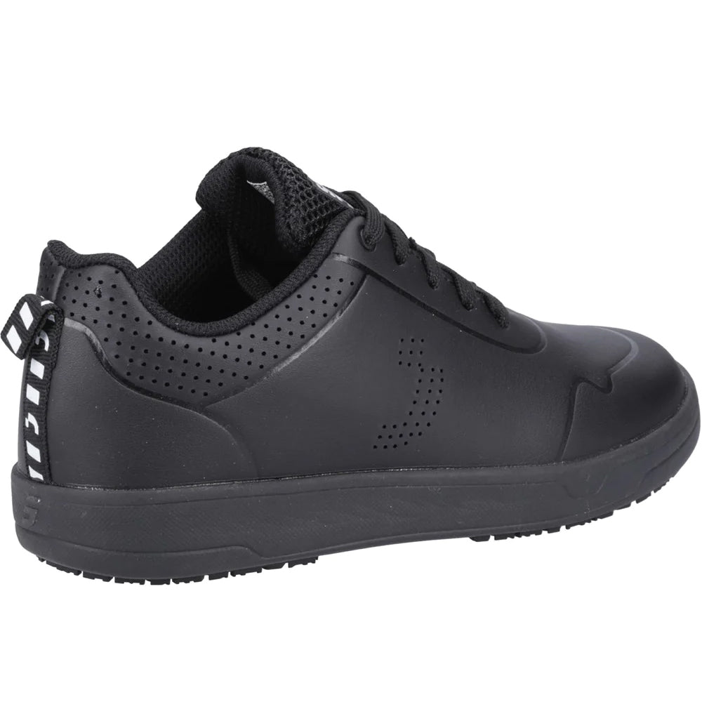 Black - Back - Safety Jogger Unisex Adult Elis O2 Occupational Trainers