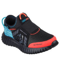 Black-Red-Blue - Front - Skechers Boys Game Kicks Depth Charge 2.0 Trainers
