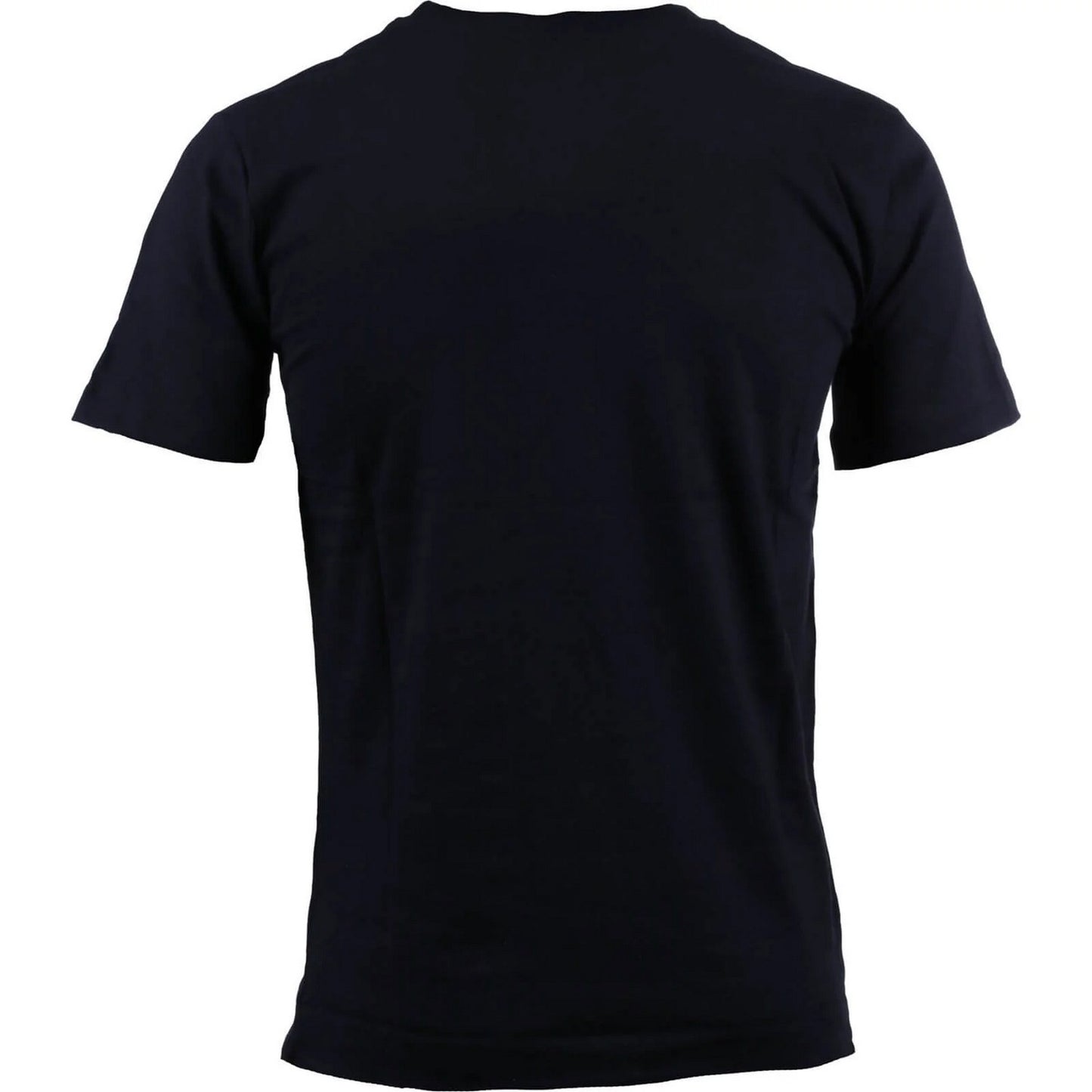 Black - Back - Caterpillar Mens Trademark Logo Heavy Duty T-Shirt