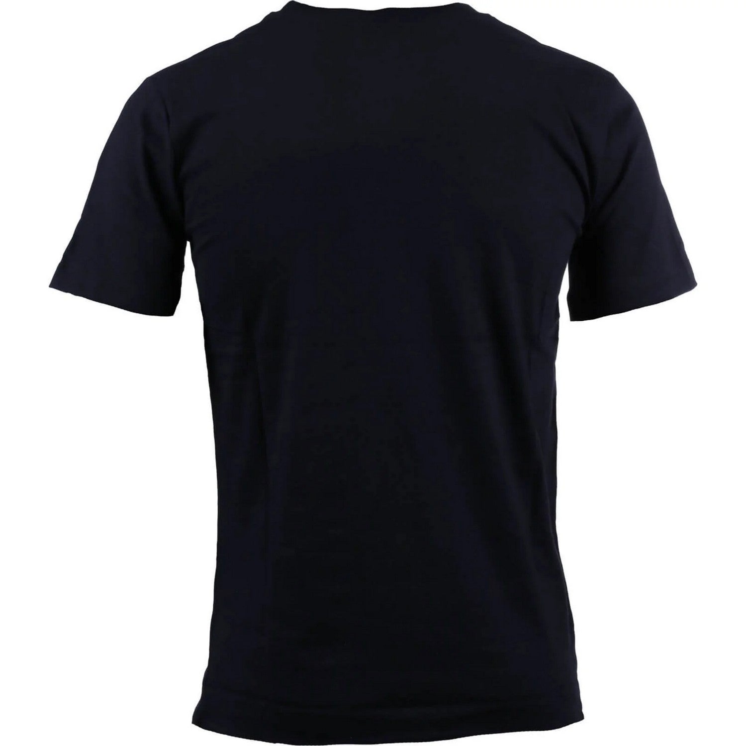 Black - Back - Caterpillar Mens Trademark Logo Heavy Duty T-Shirt