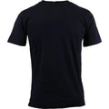 Black - Back - Caterpillar Mens Trademark Logo Heavy Duty T-Shirt