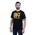 Black - Lifestyle - Caterpillar Mens Trademark Logo Heavy Duty T-Shirt