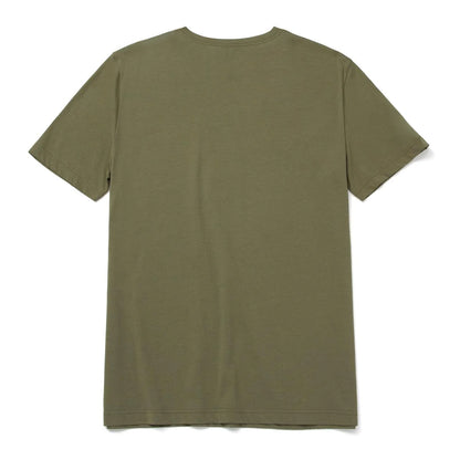 Marsh - Back - Caterpillar Mens Essentials Short-Sleeved T-Shirt