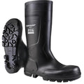 Black - Close up - Dunlop Unisex Adult Safety Wellington Boots