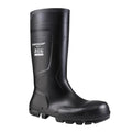Black - Front - Dunlop Unisex Adult Safety Wellington Boots