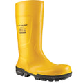 Yellow - Front - Dunlop Unisex Adult Work-It Safety Wellington Boots