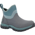 Grey-Trooper Blue - Front - Muck Boots Womens-Ladies Arctic Sport II Contrast Ankle Boots