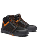 Black-Orange - Front - Timberland Pro Mens Radius Non Marking Ankle Boots