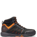 Black-Orange - Side - Timberland Pro Mens Radius Non Marking Ankle Boots