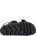 Black - Lifestyle - Divaz Womens-Ladies Saphia Wedge Heel Sandals