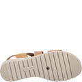 Tan - Lifestyle - Fleet & Foster Womens-Ladies Freesia Leather Sandals